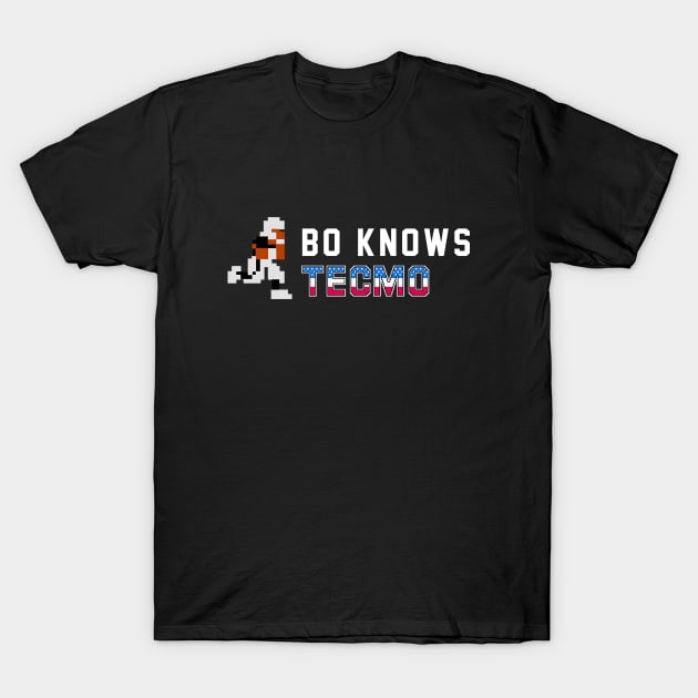 Bo Knows Tecmo T-Shirt by BodinStreet